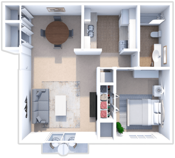 One & TwoBedroom Apartments in Waterford, MI Ashton Pines